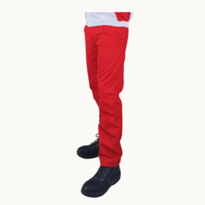 Pantalon 4 Poches Rouge Uniforme Maroc