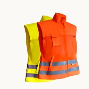 Gilets haute visibilité multipoches à bandes rétro réfléchissantes Maroc